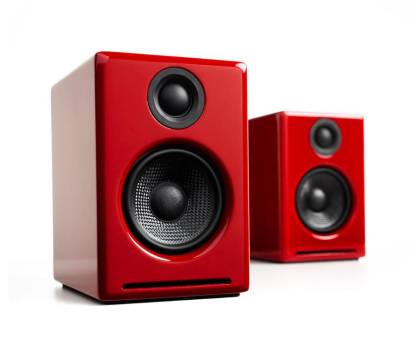 Kolumna stereo Audioengine A2+ BT Czerwone para